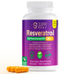 SUPABABY Resveratrol Supplement 1200mg – Pure Japanese Knotweed Extract for Antioxidant, Heart, Blood Pressure & Joint Support – High Potency, Vegan, Non-GMO, 30 Day Supply