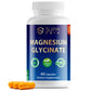 Supa Care Magnesium Glycinate 250mg - Sleep & Muscle Recovery Support, Vegan & Non-GMO Dietary Supplement, 60 Capsules