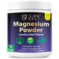 SUPABABY Magnesium Powder 350mg per Serving – Lemon Lime Flavor, High Absorption, Sugar-Free Vegan Supplement for Muscle Recovery & Relaxation, Non-GMO & Gluten-Free
