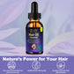 Hair Growth Oil – 100% Natural, Cold-Pressed Blend of 9 Botanical Hair Oils for Hair Growth & Scalp Repair, with Argan, Jojoba, Pumpkin Seed, Hempseed, Non-GMO, for Dry, Curly & Sensitive Scalps
