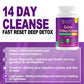 SUPABABY Colon Cleanse 14-Day Program – Digestive Support with Probiotics & Bentonite Clay, Vegan Sugar-Free Capsules, Formulated for Women丨Gluten Free丨Lactose Free丨Hormone Free丨Antibiotic Free