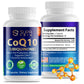 Supa Care CoQ10 (Ubiquinone) 200mg - Natural Energy Support & Heart Health Supplement, Vegan & Non-GMO, 30 Capsules