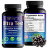 Supa Care Ultra Test – Natural Testosterone Support with Magnesium Activation Technology | Muscle Growth & Energy Booster | FDA-Verified, Non-GMO, Vegan | 180 Capsules