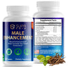 Supa Care Male Enhancement – Mood & Drive Support with L-Arginine & Ginseng | FDA-Verified, Sugar-Free & Gluten-Free | 60 Tablets