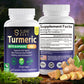 SUPABABY Turmeric Curcumin 1310mg with BioPerine® – Vegan Supplement for Joint Support, Mobility & Wellness – High Absorption Formula – 60 Capsules