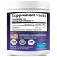 SUPABABY Magnesium Powder 350mg per Serving – Lemon Lime Flavor, High Absorption, Sugar-Free Vegan Supplement for Muscle Recovery & Relaxation, Non-GMO & Gluten-Free