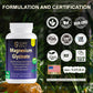 SUPABABY Magnesium Glycinate 275mg – May Support Energy, Muscle Recovery, Mood & Protein Synthesis, Vegan, Non-GMO, Made in USA, 30-Day Supply