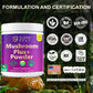 SUPABABY Organic Mushroom Superfood Powder – 10 Mushroom Blend with Lion’s Mane, Reishi, Cordyceps & Adaptogens for Focus, Immunity & Energy – Sugar-Free, Vegan, Non-GMO – 60 Servings