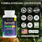 SUPABABY Eye Vitamin & Mineral Supplement with Lutein, Beta-Carotene & Antioxidants for Healthy Vision, Macular Health Support & Eye Fatigue Relief - 60 Vegan Capsules, Non-GMO, Gluten-Free
