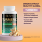 Supa Care Turmeric with Ginger BioPerine - 1310mg Organic Turmeric & Ginger with 95% Curcuminoids, Vegan & Non-GMO Digestive & Metabolic Support Supplement, 60 Capsules