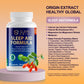 Supa Care Sleep Aid Formula - Natural Sleep Support with Melatonin & Herbal Blend, Vegan & Non-GMO, 60 Capsules