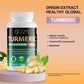 Supa Care Turmeric with Bioperine® 1310mg - Vegan Joint & Metabolic Support Supplement, 95% Curcuminoids & BioPerine®, 60 Capsules