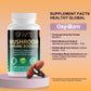 Supa Care Mushroom Immune Booster - 60 Vegan Capsules | Natural Immune Support with Reishi & Chaga, Non-GMO, Sugar-Free, FDA-Reviewed